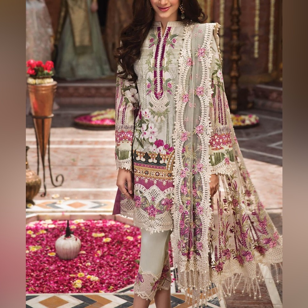 Pakistani brand Anaya by Kiran Chaudhry lawn suit